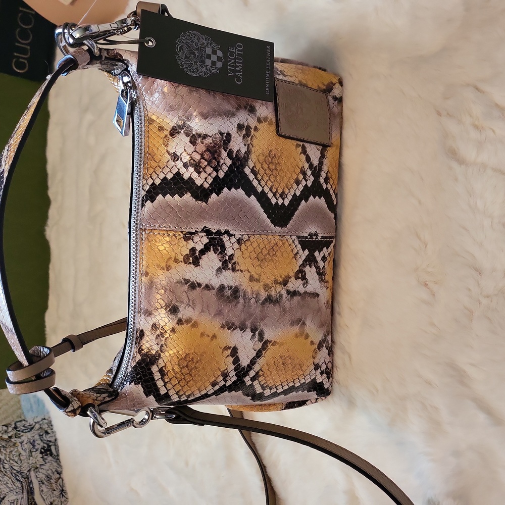 Vince Camuto NWT Crossbody Multi Color Snake Print